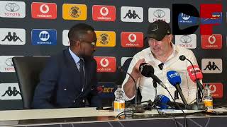 Nasreddine Nabi reflects on Kaizer Chiefs 21 defeat to Mamelodi Sundowns [upl. by Ianthe985]