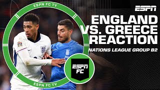 Greece gave England a good battering  Craig Burley on loss in Nations League Group B2  ESPN FC [upl. by Atims]