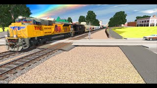 Trainz 2019 Railfanning S05 E05 S 3rd Street Railroad Crossing Emmaus PA NS Reading Line [upl. by Walls]