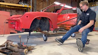 Metal Work Begins Porsche 914 Restoration [upl. by Noved]