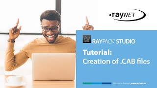 RayPack Studio Creation of CAB files [upl. by Sherurd79]