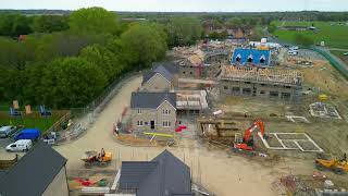 Bellway Development in Alwalton  2nd May 2023 [upl. by Dearman]