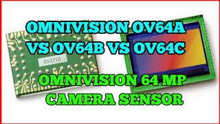 OMNIVISION OV64A VS OV64B VS OV64C COMPARISONOMNIVISION 64 MP CAMERA SENSOR [upl. by Dur]