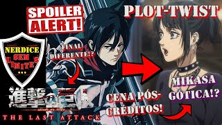 MIKASA VIROU GÓTICA CENA PÓSCRÉDITOS de ATTACK ON TITAN THE LAST ATTACK Comentada [upl. by Nela]