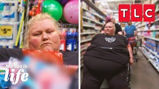 Krystal S Is Gawked At While Shopping  My 600lb Life  TLC [upl. by Annayr]