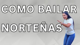 Norteña Tutorial  Como bailar norteñas para hombres y mujeres  Paloma Tutoriales [upl. by Ardnaek873]