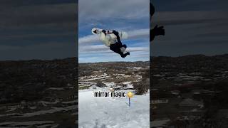 Takeru Otsuka with some mirrored mindbenders at Perisher 😳 [upl. by Demeter]