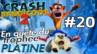 🏆Crash Bandicoot 2 20  Unbearable  Toutes les caisses [upl. by Metah]