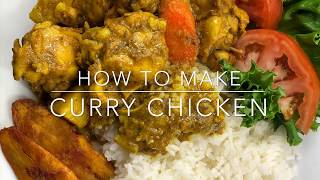 Curry Chicken Jamaican Style [upl. by Marmion]