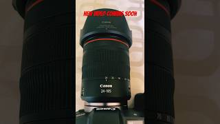 Bought a new lens canon 24105 rf photography photographer gear canonphotography [upl. by Nikki]