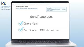 Informativas 2023  Servicio de identificación de contribuyentes en el censo de la AEAT [upl. by Nawj]