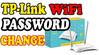 How to Change WIFI Password on TP Link Router TL WR840N  TPLINK Router WiFi Password Change [upl. by Nhguahs]