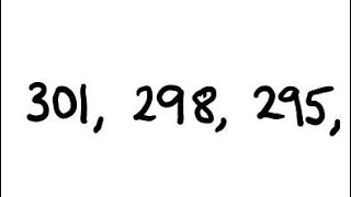 Find the nth term in a decreasing sequence [upl. by Ebbie]