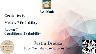 Conditional Probability  Probability [upl. by Nomael]