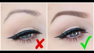 Tuto comment maquiller ses sourcils [upl. by Haymo713]