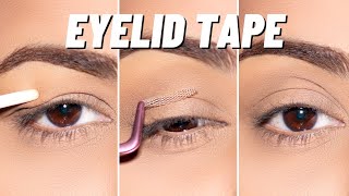 How amp Why to use Lid Tape if you have HOODED Eyes [upl. by Steddman]