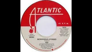 Yes Wonderous Stories Lyrics [upl. by Cass]