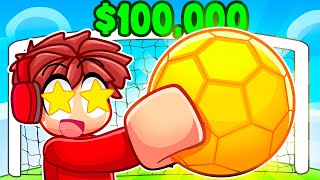 Spending 100000 in Roblox Soccer [upl. by Kanor]