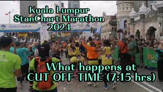 7hrs 15min CUT OFF TIME at KUALA LUMPUR STANCHART MARATHON 2024 [upl. by Hazmah]