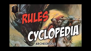 Rules Cyclopedia  Donjons et Dragons  Archeorolie [upl. by Lunna]