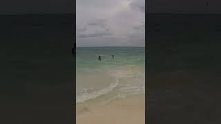 The Beach at Hotel Riu Caribe  AllInclusive Resort in Cancun Mexico [upl. by Oicor]