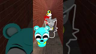 CAN YOU CATCH FAVORITE TYPES INCREDIBOX SPRUNKI SONG FAMILY BIG MAZE in Garrys Mod [upl. by Barhos]