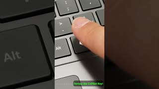 Remap the CoPilot Key on Your Laptop windows11 tutorial microsoft copilot ai pc [upl. by Handal]