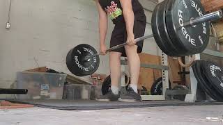 Deadlifts315x5 RAW 345x5 Beltless [upl. by Nimajnab]