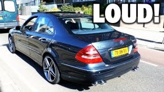 Heavily Modified Mercedes e500  Insane Sounds [upl. by Yessak676]