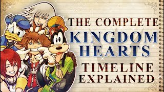 The Complete Kingdom Hearts Timeline Explained [upl. by Danas910]