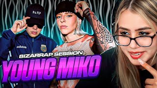 REACCIONANDO A YOUNG MIKO Bzrp Music Sessions 😱  La Parce [upl. by Yup228]