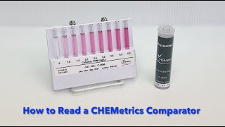 How To Read a CHEMetrics Comparator [upl. by Esinek]