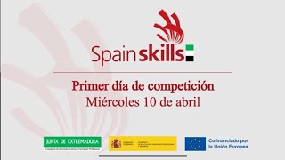 Día 1 de competición en Spainskills 2024 [upl. by Hahsi]