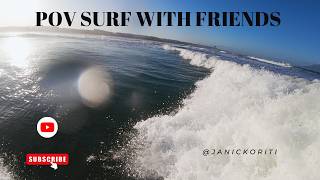 Surfing with friends in Cape Town RAW POV 4K  EPISODE 19 [upl. by Licht638]