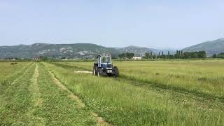 Landini 9880 con bcs 450 [upl. by Eniffit856]