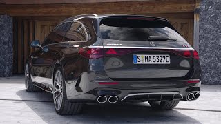 New Mercedes E53 AMG HYBRID Estate  Unique and practical supercar [upl. by Ailahtan]