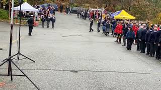 Pender Harbour Legion Remembrance Day Parade 3 [upl. by Nahum]