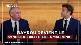 NDA92 · Bayrou devient le syndic de faillite de la macronie [upl. by Cogen33]