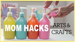 MOM HACKS ℠  Arts amp Crafts Ep 2 [upl. by Tremain854]