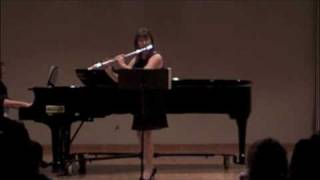 Taktakishvili flute sonata 3 [upl. by Carbrey]