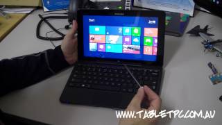 Samsung ATIV Smart PC Pro Windows 8 Tablet Review  256Gb 3G Australian Version [upl. by Ebonee]