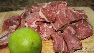 How To Clean Beef Nettoyage Viandes Boeuf  Episode 63 [upl. by Laveen]