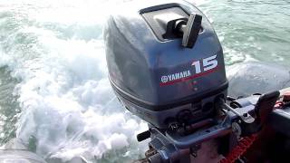 Yamaha 15hp 2 Stroke Outboard Engine [upl. by Agnesse]