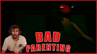 😨JUEGO de TERROR CORTITO PERO INTENSO COMO MI NEPE😳  Bad Parenting [upl. by Jessie]