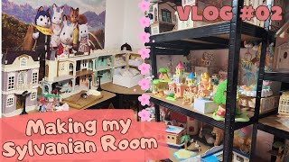 Jorganise mes sets Sylvanian Families sur les étagères  Vlog n°02 [upl. by Aicenet]