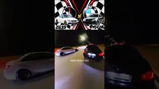 M5 E60 V10 vs C63S shorts bmw mercedes [upl. by Arikihs]