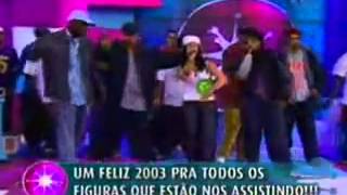 RZO  Negra Li Dina Di amp Rappin Hood na Band programa do Marcos Mion [upl. by Chancellor]