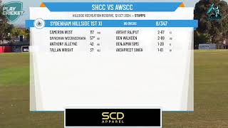 Sydenham Hillside 1st XI v Airport West St Christophers 1st XI [upl. by Haeckel]