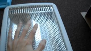 Unboxing Review NOMA Halogen Heater Quartz winter fanless 400w 800w compact slim infrared [upl. by Nerraf989]