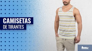 Camisetas De Tirantes Para Hombre Solid Mende  Camiseta sin Mangas Hombre tamañoL [upl. by Kresic]